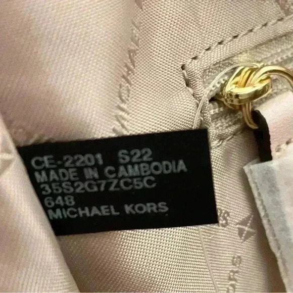 Michael kors purse Mirella small tote crossbody bag powder blush - Picture 7 of 10